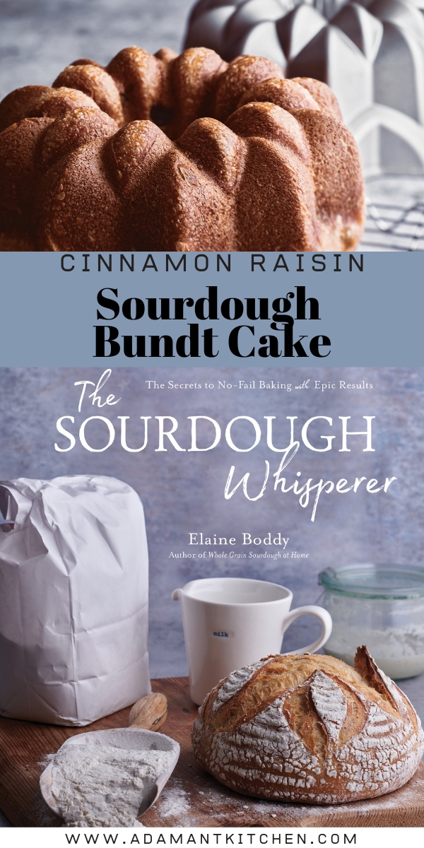 Cinnamon Raisin Sourdough Bundt Cake