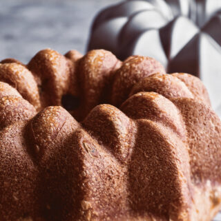 Cinnamon and Raisin Bundt Cake