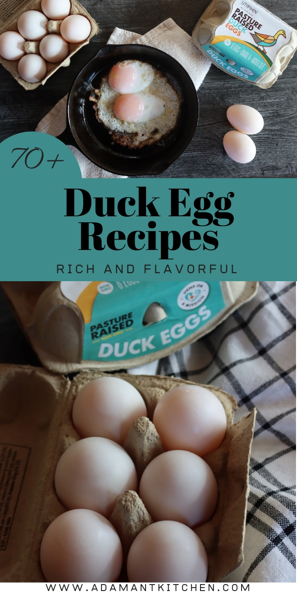 List of Duck Egg Recipes