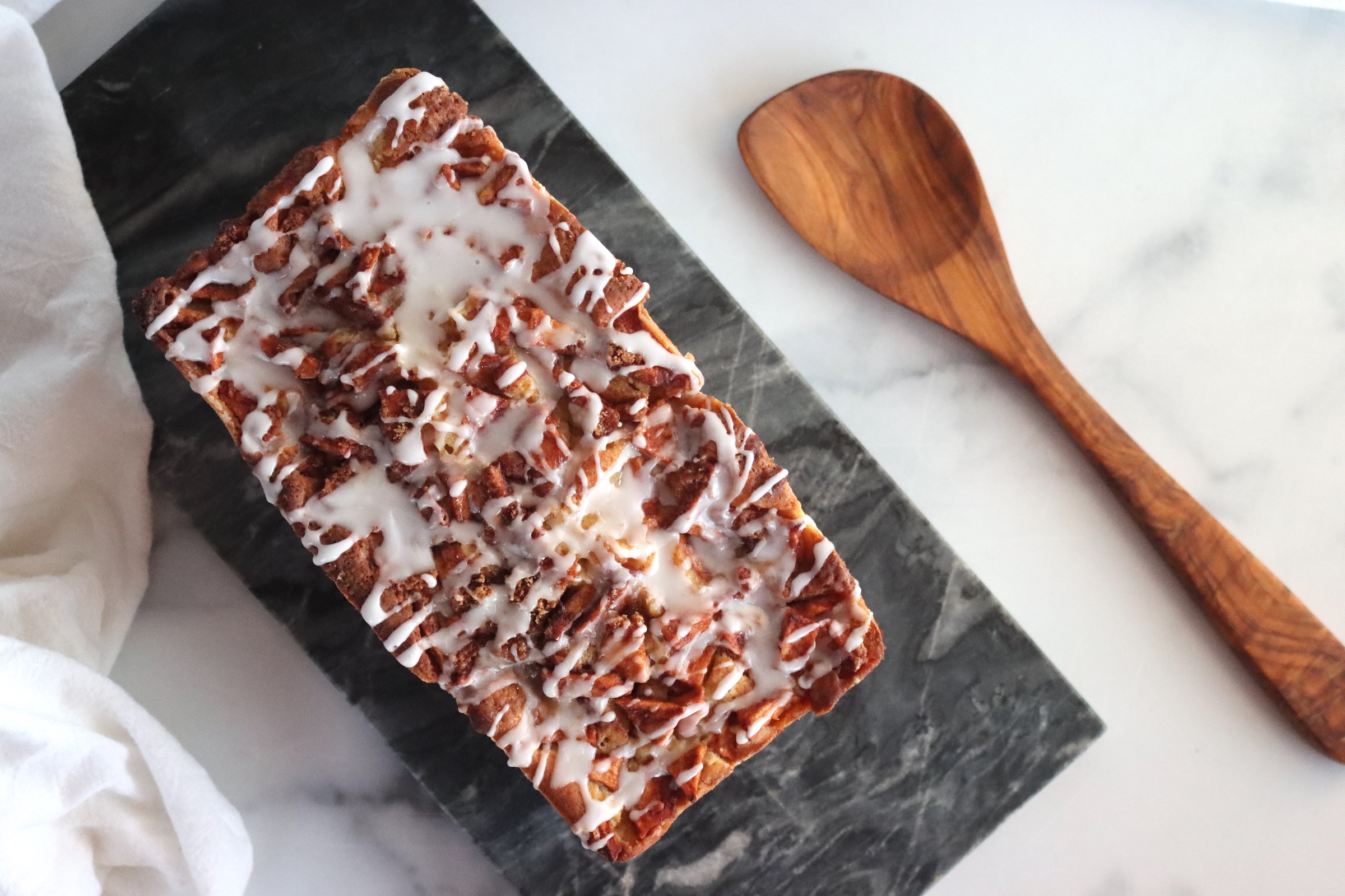 Sourdough Apple Fritter Bread