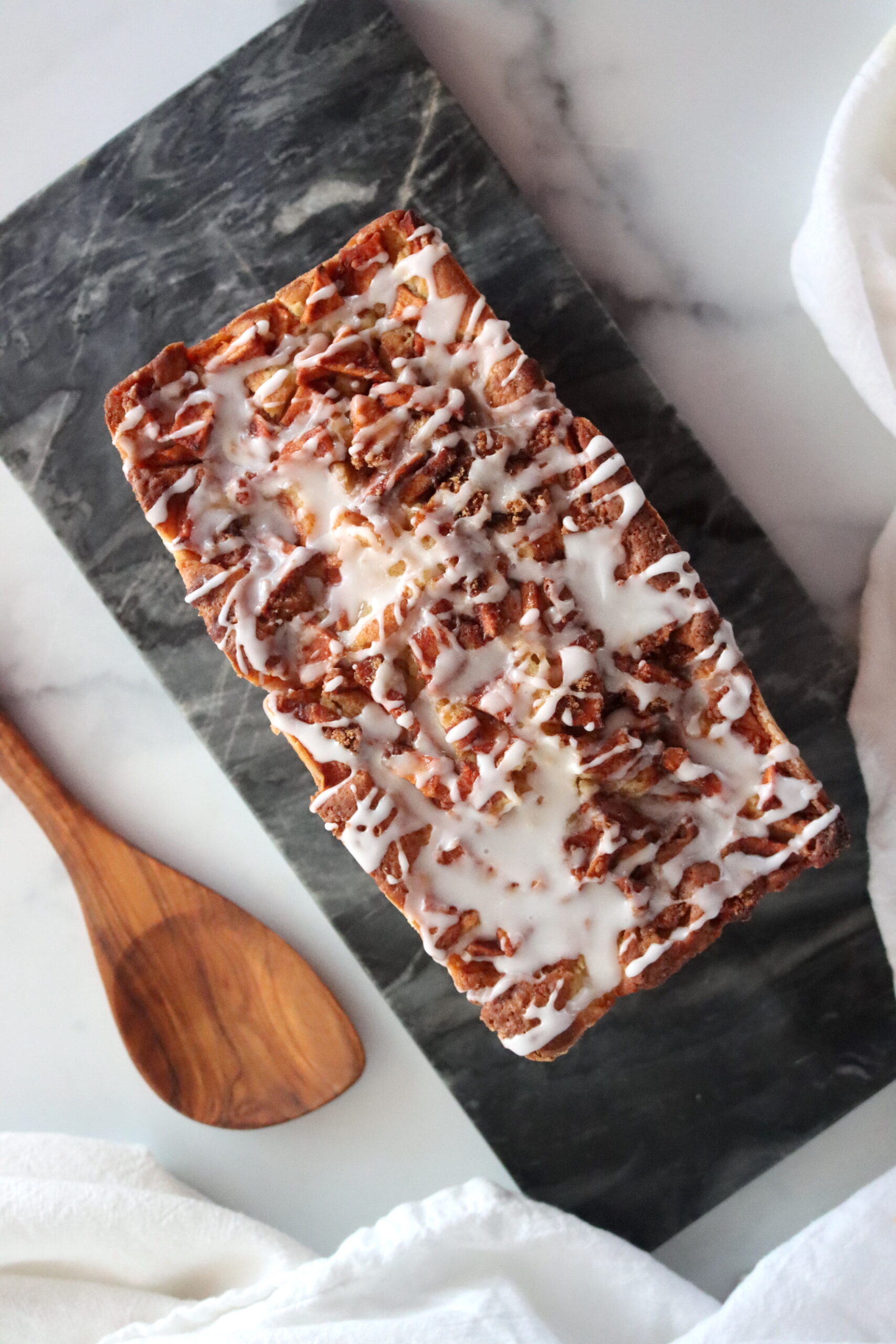 Sourdough Apple Fritter Bread