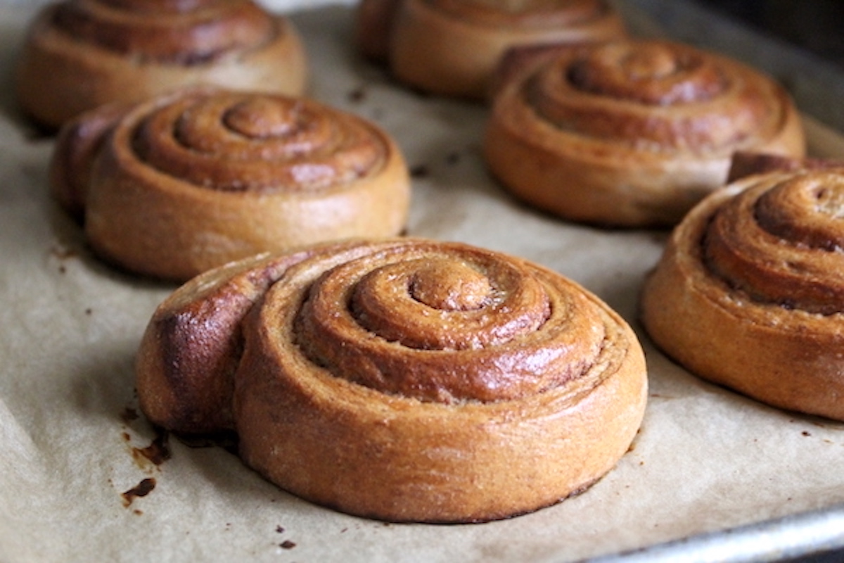 whole wheat cinnamon rolls