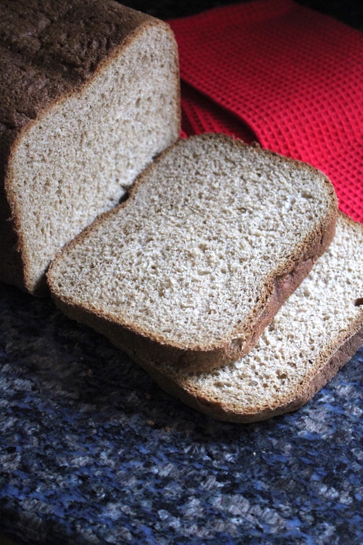 100% Whole Wheat Bread Machine Bread
